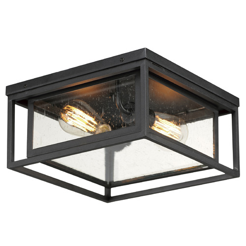 Maxim Lighting Maxim Lighting Cabana Black Close To Ceiling Light 3031CDBK