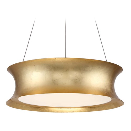 Modern Forms by WAC Lighting Tango 20-Inch LED Chandelier in Gold Leaf by Modern Forms PD-34620-GL