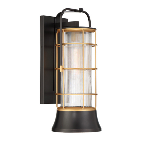 Eurofase Lighting Rivamar 20-Inch Outdoor Wall Light in Gold & Black by Eurofase 44264-017