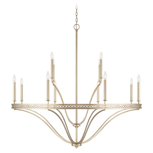 Capital Lighting Isabella 52-Inch Chandelier in Winter Gold by HomePlace by Capital Lighting 443101WG