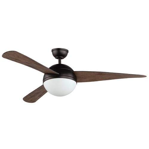 Maxim Lighting Maxim Lighting Cupola Oil Rubbed Bronze LED Ceiling Fan with Light 88802OI