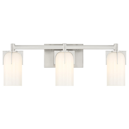 Savoy House Savoy House Lighting Caldwell Satin Nickel Bathroom Light 8-4128-3-SN
