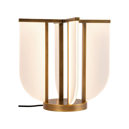 Alora Lighting Alora Lighting Anders Vintage Brass LED Table Lamp TL336815VB