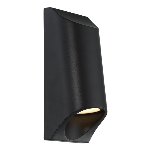 Modern Forms by WAC Lighting Mega 11-Inch LED Outdoor Wall Light in Black by Modern Forms WS-W70612-BK