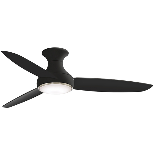 Minka Aire Concept III 54-Inch LED Smart Outdoor Fan in Coal by Minka Aire F467L-CL