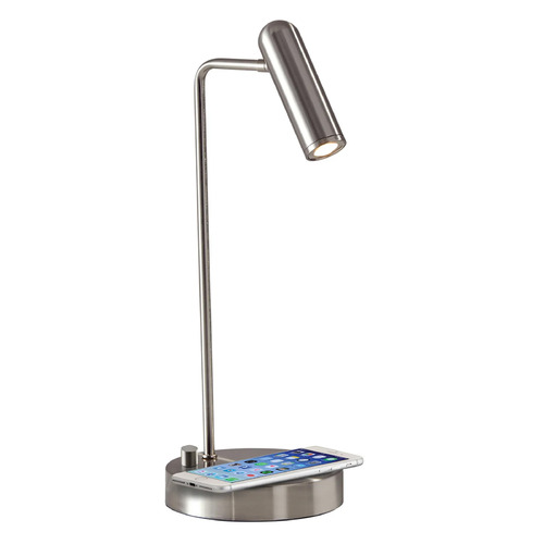 Adesso Home Lighting Adesso Home Kaye Brushed Steel LED Desk Lamp 3162-22