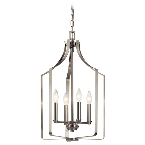 Kichler Lighting Morrigan 4-Light Brushed Nickel Chandelier by Kichler Lighting 42496NI