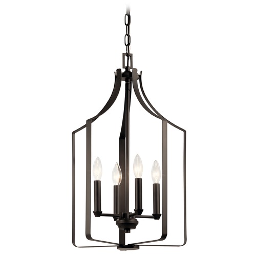 Kichler Lighting Morrigan 4-Light Olde Bronze Chandelier by Kichler Lighting 42496OZ