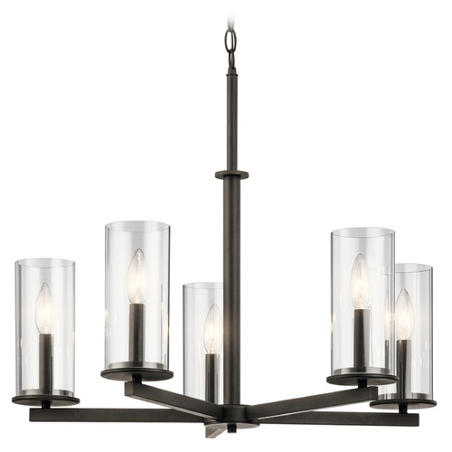 Kichler Lighting Crosby 26.25-Inch Chandelier in Olde Bronze by Kichler Lighting 43999OZ