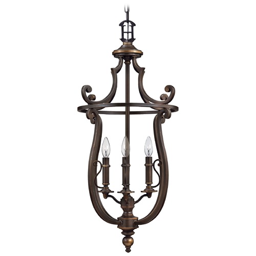 Hinkley Plymouth 4-Light Chandelier in Olde Bronze by Hinkley Lighting 4254OB