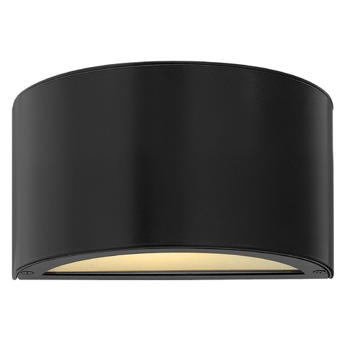 Hinkley Luna Satin Black LED Outdoor Wall Light 3000K by Hinkley Lighting 1661SK