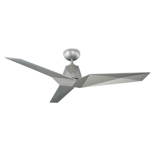 Modern Forms by WAC Lighting Vortex 60-Inch Smart Fan in Automotive Silver by Modern Forms FR-W1810-60-AS