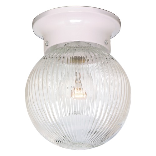 Nuvo Lighting White Flush Mount by Nuvo Lighting SF76/257