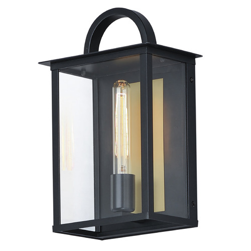Maxim Lighting Maxim Lighting Manchester Black Outdoor Wall Light 30752CLBK