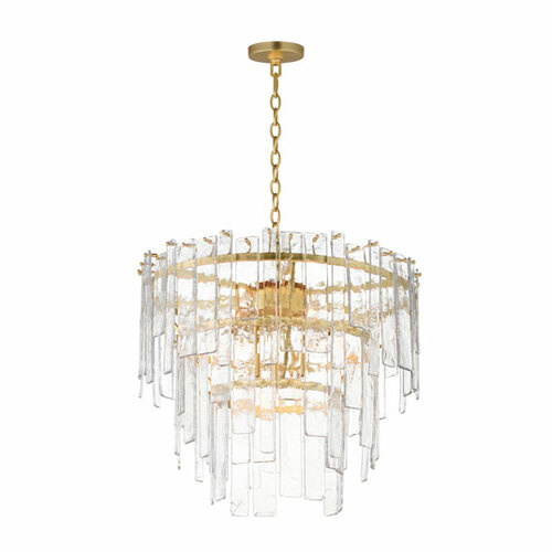 Maxim Lighting Warren 9-Light Pendant in Gold Leaf by Maxim Lighting 21835AGGL