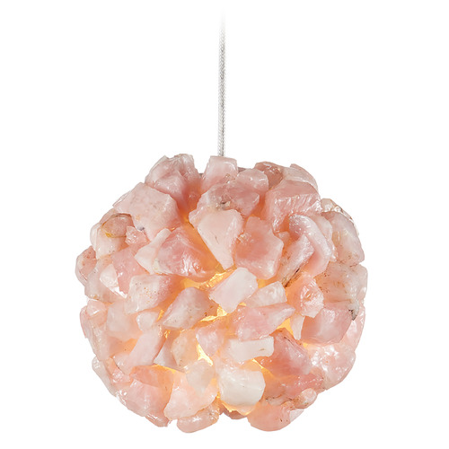 Currey and Company Lighting Currey and Company Clio Brass Mini-Pendant Light with Globe Shade 9000-1267