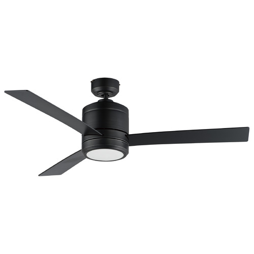 Maxim Lighting Maxim Lighting Tanker Black LED Ceiling Fan with Light 88816BK
