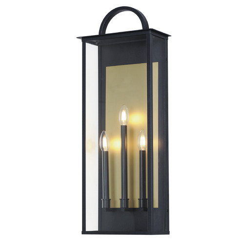 Maxim Lighting Maxim Lighting Manchester Black Outdoor Wall Light 30758CLBK