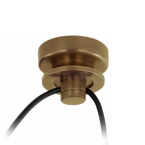 Visual Comfort Signature Collection Thomas OBrien Junio Cord Mount in Brass by Visual Comfort Signature PTOB5645HAB