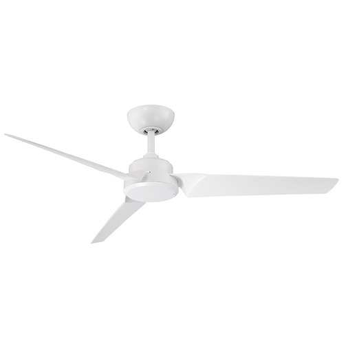 Modern Forms by WAC Lighting Roboto 52-Inch Smart Outdoor Fan in Matte White by Modern Forms FR-W1910-52-MW