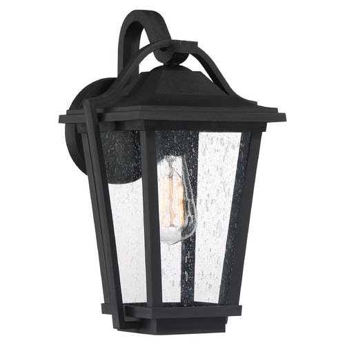 Quoizel Lighting Darius 14.75-Inch Outdoor Wall Mount in Black by Quoizel Lighting DRS8409EK