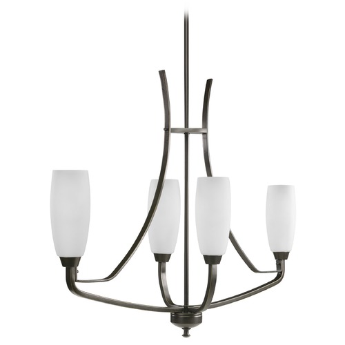 Progress Lighting Wisten 35-Inch Linear Chandelier in Antique Bronze by Progress Lighting P4435-20