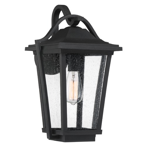 Quoizel Lighting Darius Earth Black Large Outdoor Wall Light by Quoizel Lighting DRS8411EK