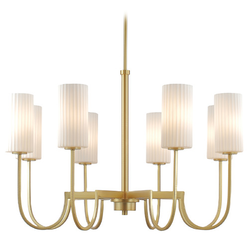 Maxim Lighting Maxim Lighting Town and Country Satin Brass Chandelier 32008SWSBR