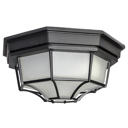 Maxim Lighting Crown Hill LED E26 Black LED Flush Mount by Maxim Lighting 67920BK