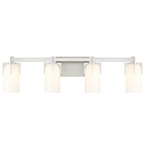 Savoy House Savoy House Lighting Caldwell Satin Nickel Bathroom Light 8-4128-4-SN