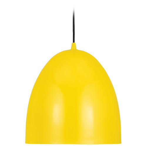 Z-Lite Z Studio Dome Yellow Pendant by Z-Lite 6012P19-YEL