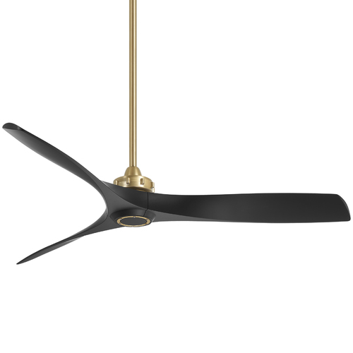 Minka Aire Aviation 60-Inch Fan in Soft Brass by Minka Aire F853-SBR/CL