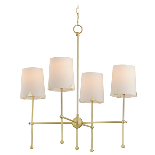 Maxim Lighting Maxim Lighting Huntington Satin Brass Chandelier 32364WTSBR