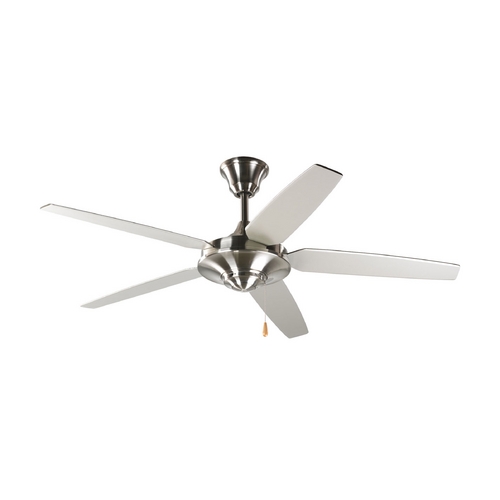 Progress Lighting Air Pro 54-Inch Ceiling Fan in Brushed Nickel by Progress Lighting P2530-09