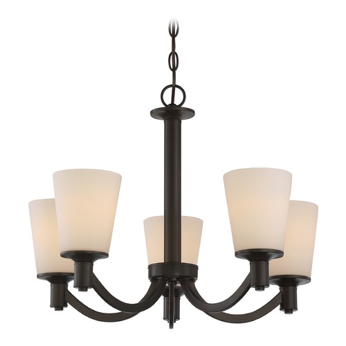 Nuvo Lighting Laguna 5-Light Chandelier in Aged Bronze by Nuvo Lighting 60/5925