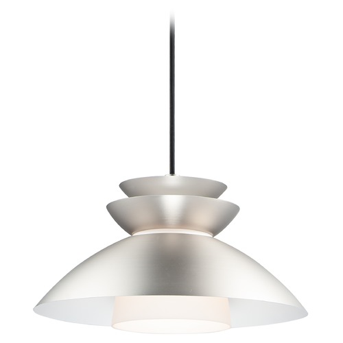Maxim Lighting Nordic Brushed Platinum Pendant by Maxim Lighting 11359WTBP