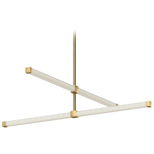 Kuzco Lighting Blade Brushed Gold LED Chandelier by Kuzco Lighting CH23532-BG