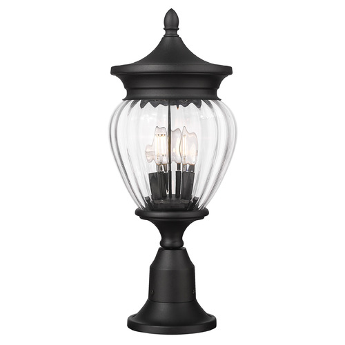 Z-Lite Z-Lite Davina Black Post Light 5016PHMR-553PM-BK
