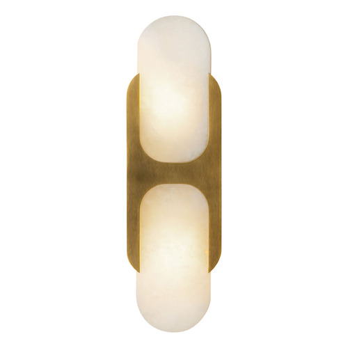 Alora Lighting Alora Lighting Odin Vintage Brass Bathroom Light WV357214VBAR