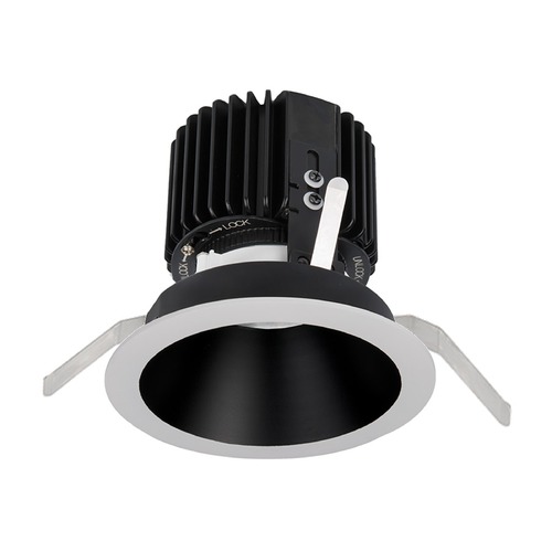 WAC Lighting Volta Black & White LED Recessed Trim by WAC Lighting R4RD2T-S930-BKWT