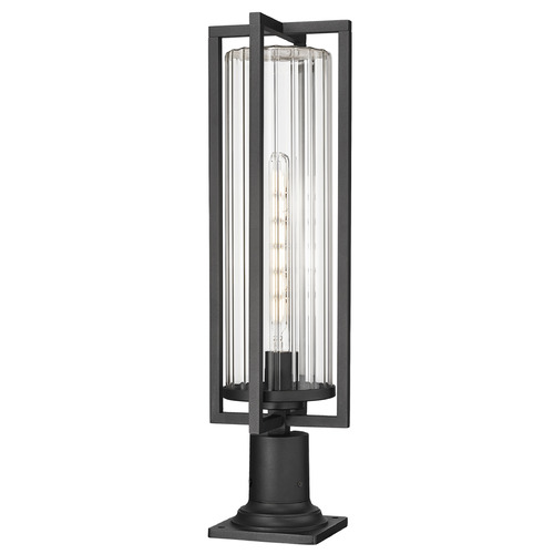 Z-Lite Z-Lite Aura Black Post Light 5013PHBR-533PM-BK