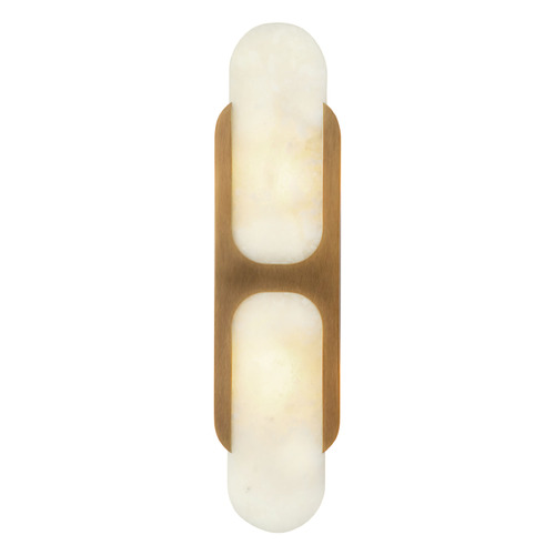 Alora Lighting Alora Lighting Odin Vintage Brass Bathroom Light WV357217VBAR