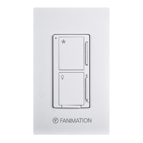 Fanimation Fans Kwartet 3-Speed CCT Select Fan & Light Control by Fanimation Fans WC4WH