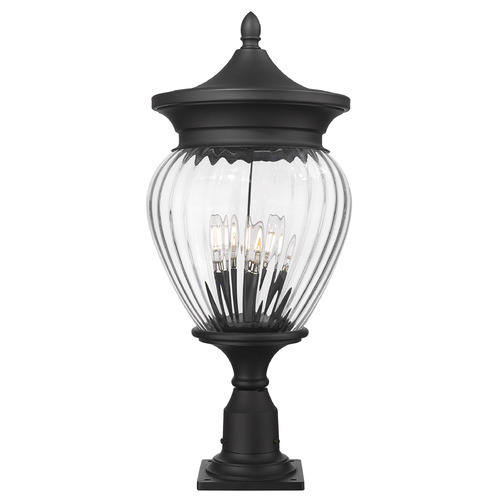 Z-Lite Z-Lite Davina Black Post Light 5016PHBR-533PM-BK