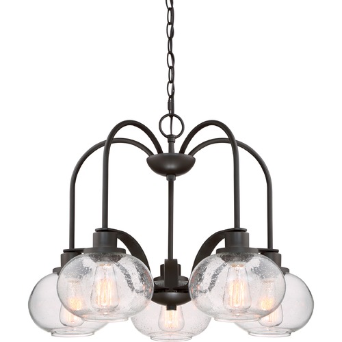 Quoizel Lighting Trilogy 5-Light Chandelier in Old Bronze by Quoizel Lighting TRG5105OZ