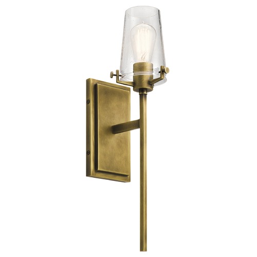 Kichler Lighting Alton Wall Sconce in Natural Brass by Kichler Lighting 45295NBR