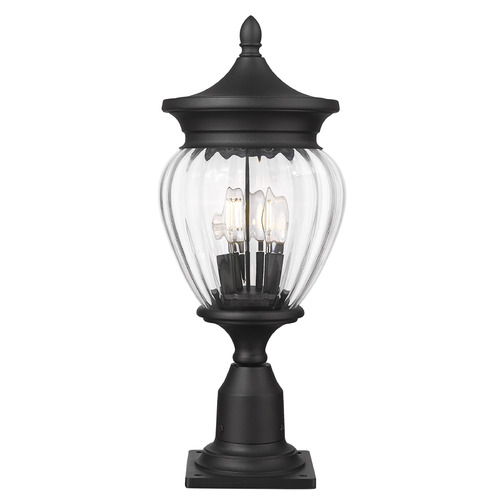 Z-Lite Z-Lite Davina Black Post Light 5016PHMR-533PM-BK