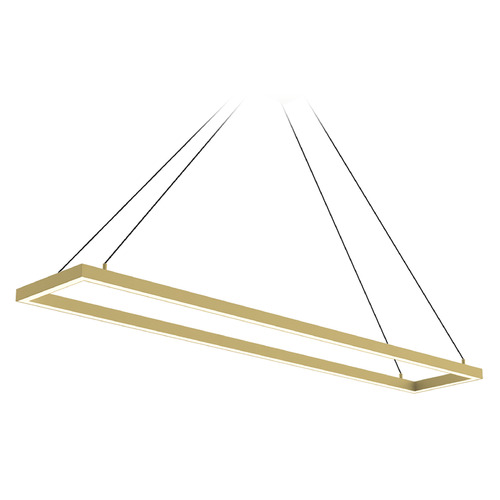 Kuzco Lighting Kuzco Lighting Piazza Brushed Gold LED Pendant Light PD88548-BG-UNV-010