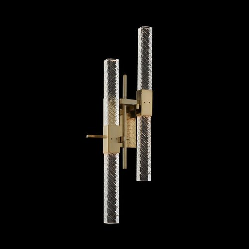 Allegri Lighting Apollo 4-Light LED Sconce in Brushed Champagne Gold by Allegri Crystal 034922-038-FR001