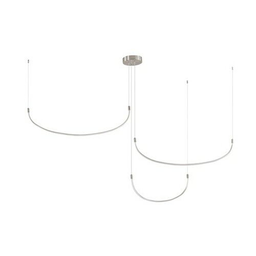 Kuzco Lighting Talis Brushed Nickel LED Multi-Light Pendant by Kuzco Lighting MP89370-BN